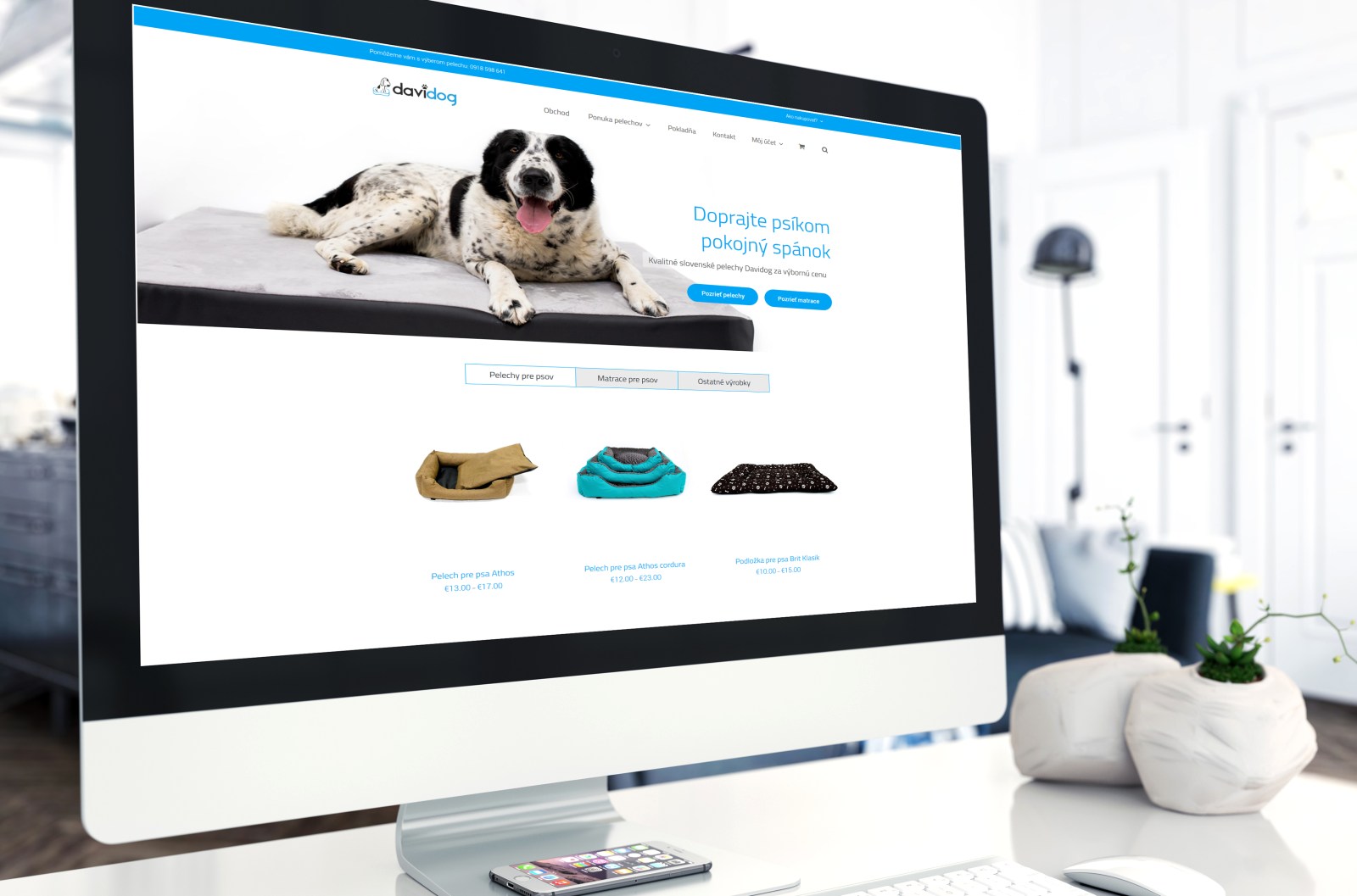 Tvorba e-shopu pre obchod s doplnkami pre psov | webovica.sk