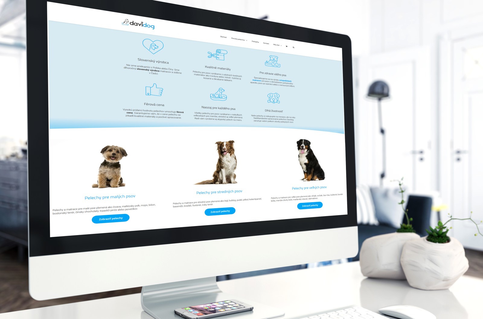 Tvorba e-shopu pre obchod s doplnkami pre psov | webovica.sk