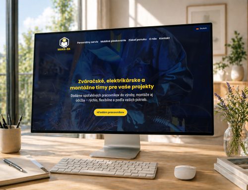 Tvorba webu pre personálnu agentúru